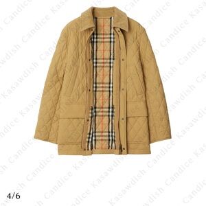 Burberry Tan Quilted Jacket
